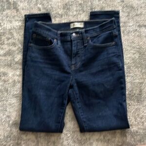 Madewell 9In mid-rise skinny SZ 26